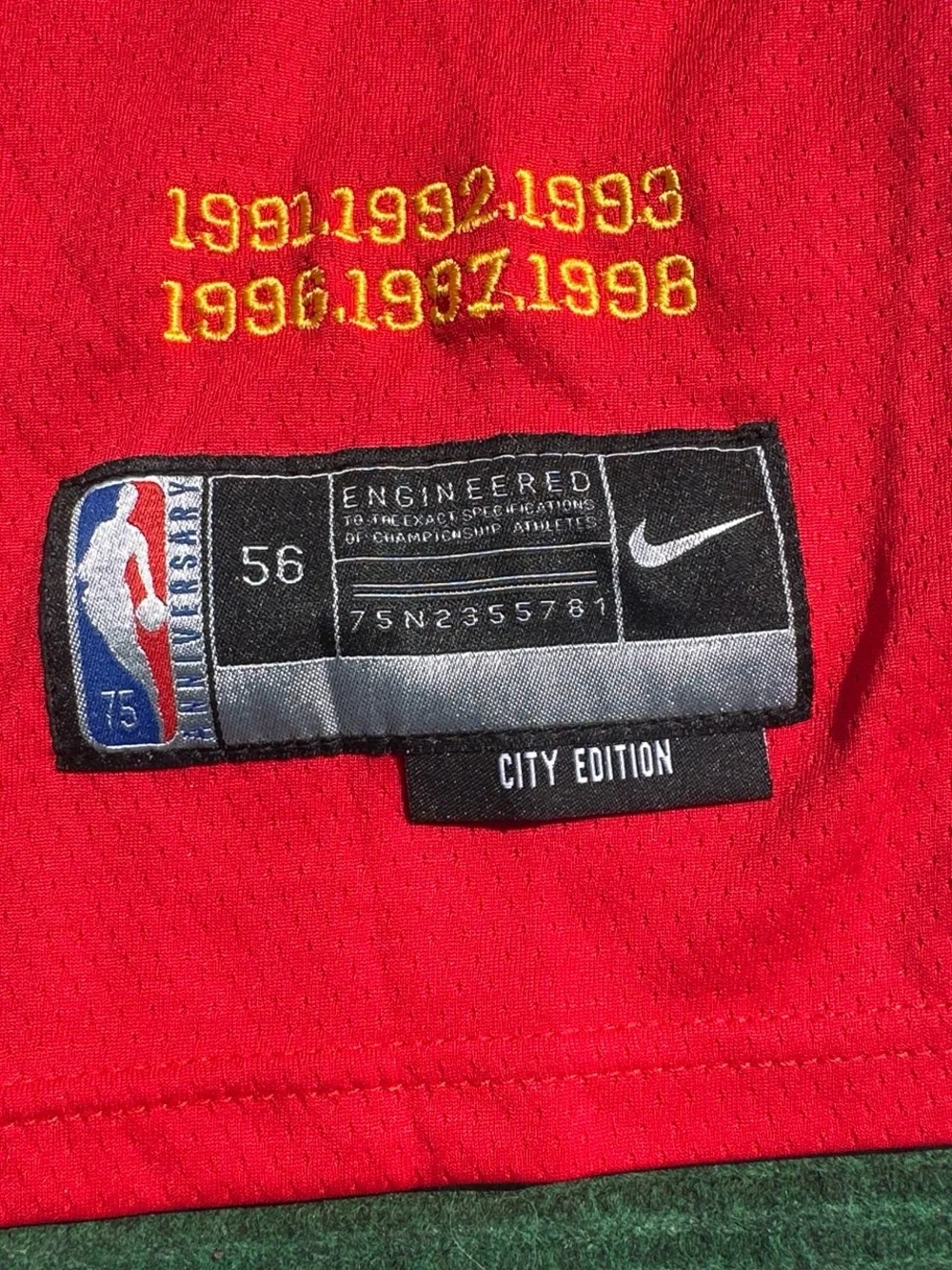 2021-22 Chicago Bulls LaVine #8 Nike Swingman Alternate Jersey Size 3XL